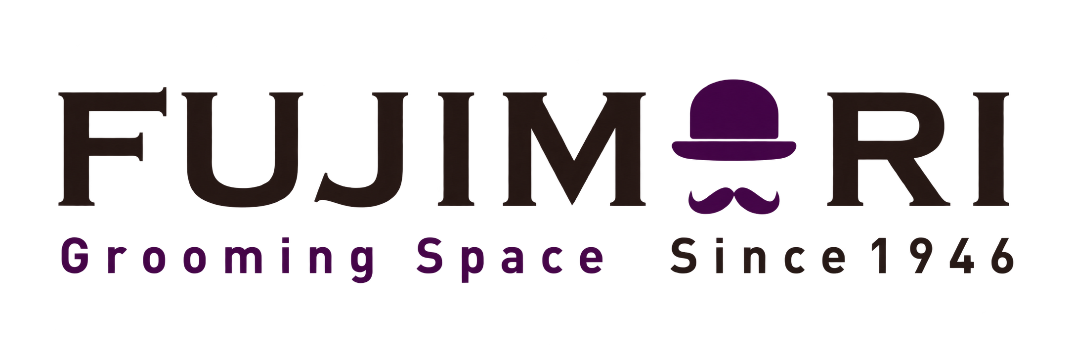 理容室FUJIMORIのロゴ